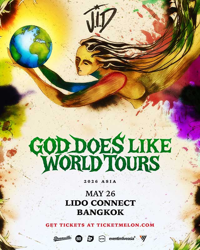 คอนเสิร์ตJ.I.D – GOD DOES LIKE WORLD TOURS