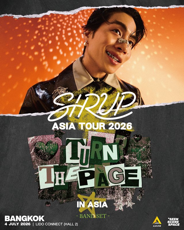 SIRUP ASIA Tour 2026 “TURN THE PAGE IN ASIA” (Bangkok)